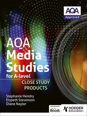 cover image of AQA Media Studies for a Level
